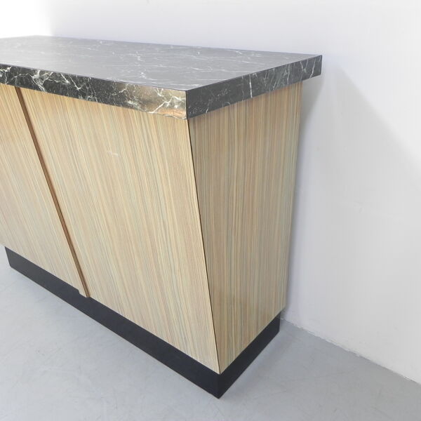 Barre en formica française, 156 cm de large