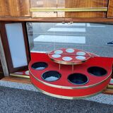 Vintage stereo bar cabinet