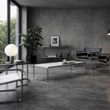 Vintage Mid-Century Italian Modern Laccio Kiga Low Coffee Table from Gavina