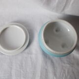 Round box in earthenware