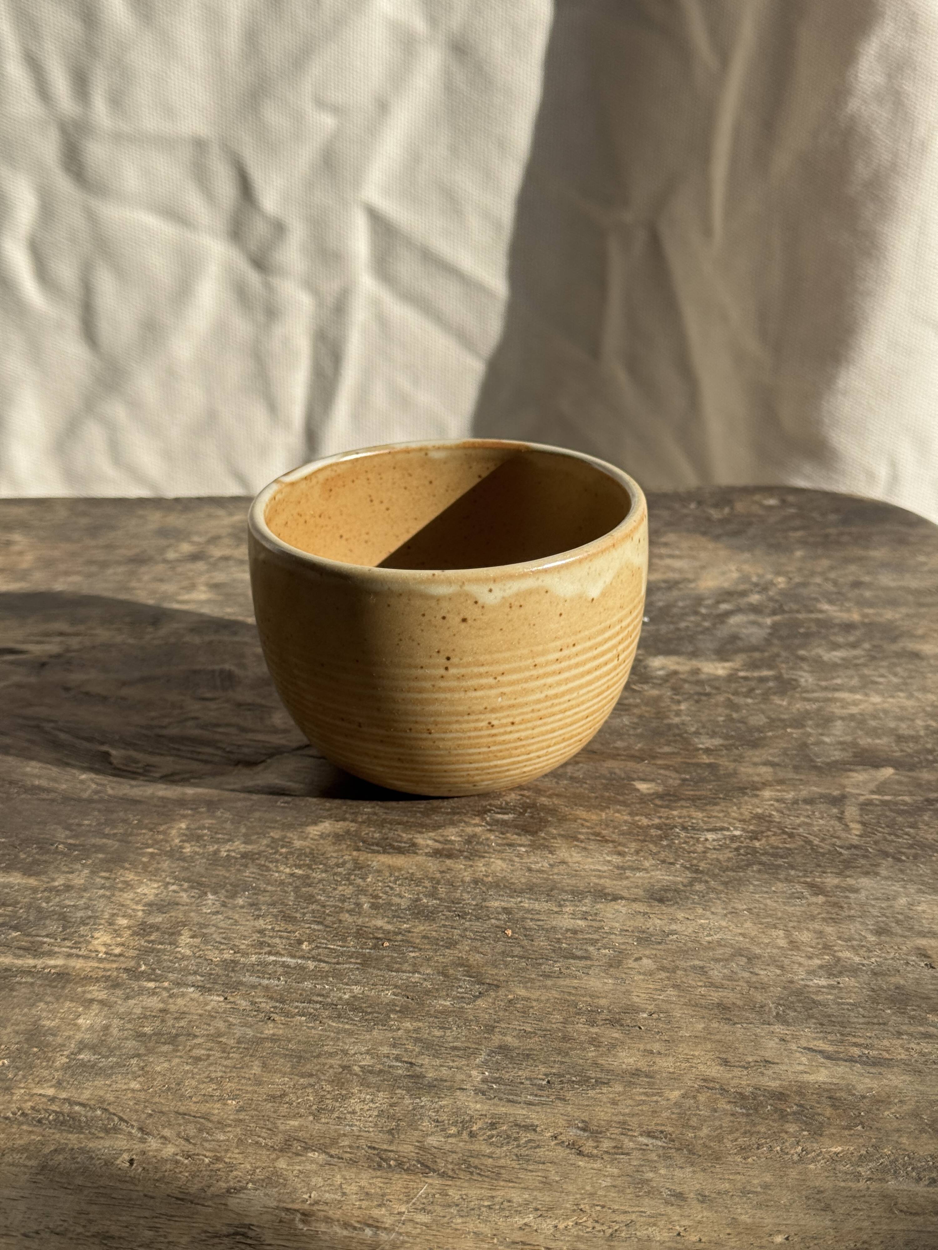 Mini stoneware bowl CNP Village France H7.5 D12