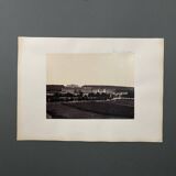 Photo Schoenbrunn Palace 19th century albumen laminated cardboard