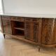 Buffet ancien avec marbre blanc