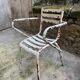 Fauteuil de jardin style Tolix