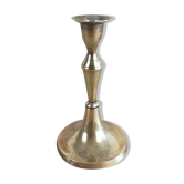 Brass candle holder H13cm