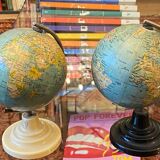 Vintage earth globe