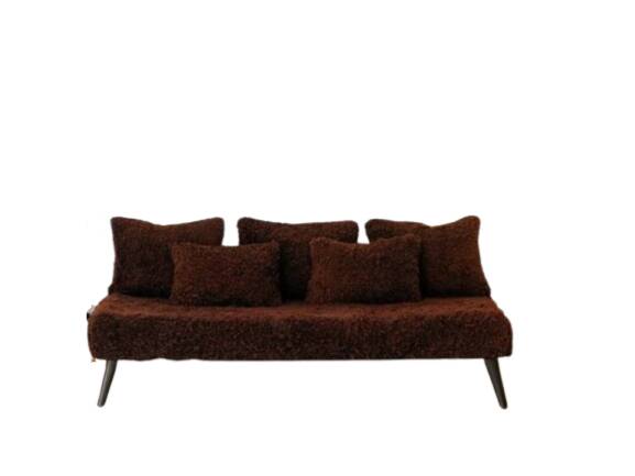 handmade Moroccan wool floor sofa