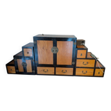 Japanese stair furniture "Kaidan Tansu" – 3 modules – Double-sided