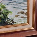 Waterfront painting
