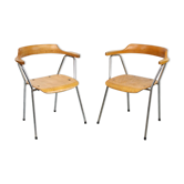 Pair of Vintage 4455 dining chairs from Niko Kralj for Stol