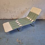Chaise longue pliable
