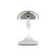 Colomba brushed aluminum table lamp by Walter & Moretti, 1970s