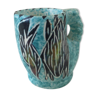 Vase pichet en céramique Vallauris Borty