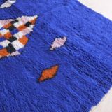 Blue Moroccan Rug - 295 x 206 cm