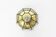 Iron and clear glass ceiling light by Limburg, Germany, 1960s.