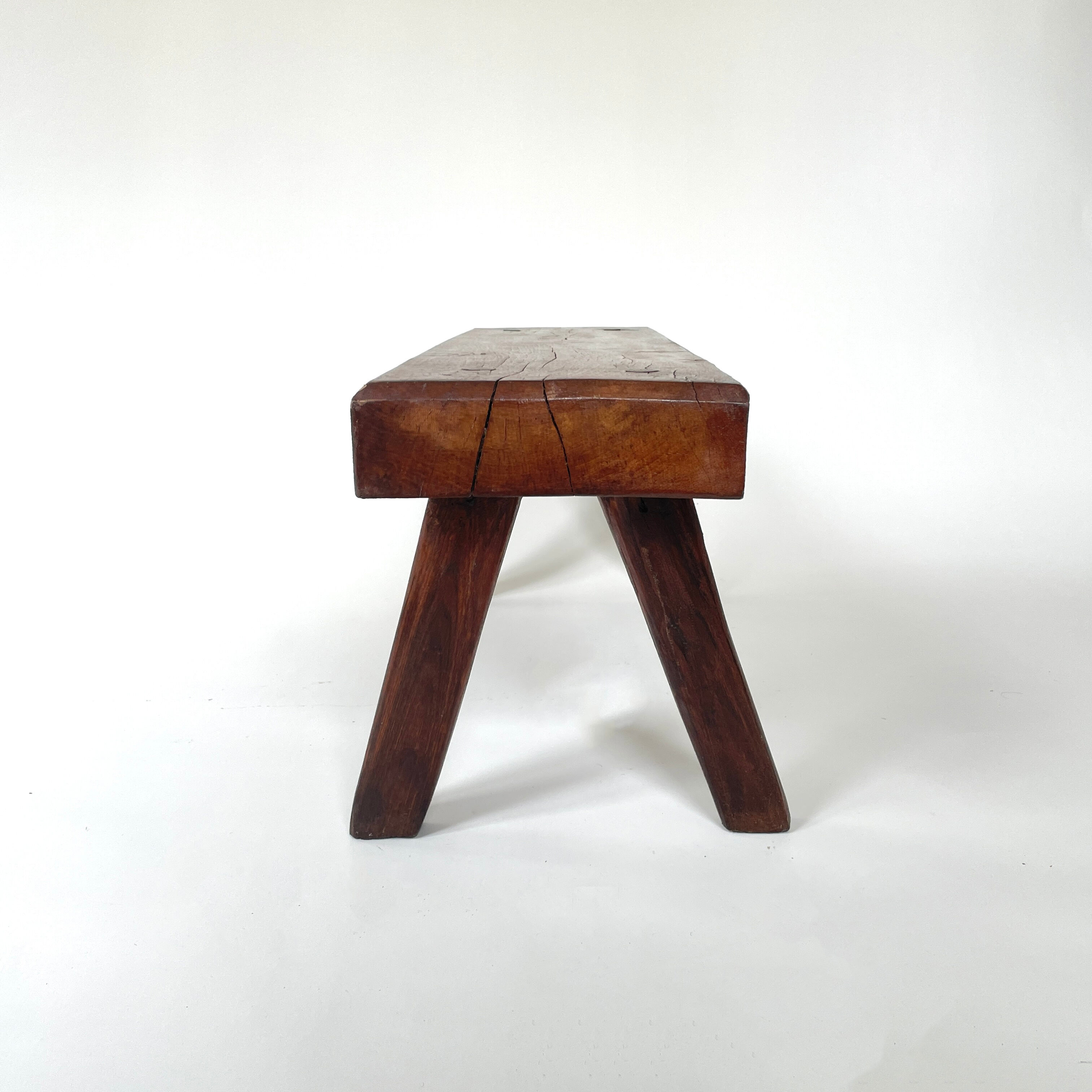 Vintage brutalist bench, 1960