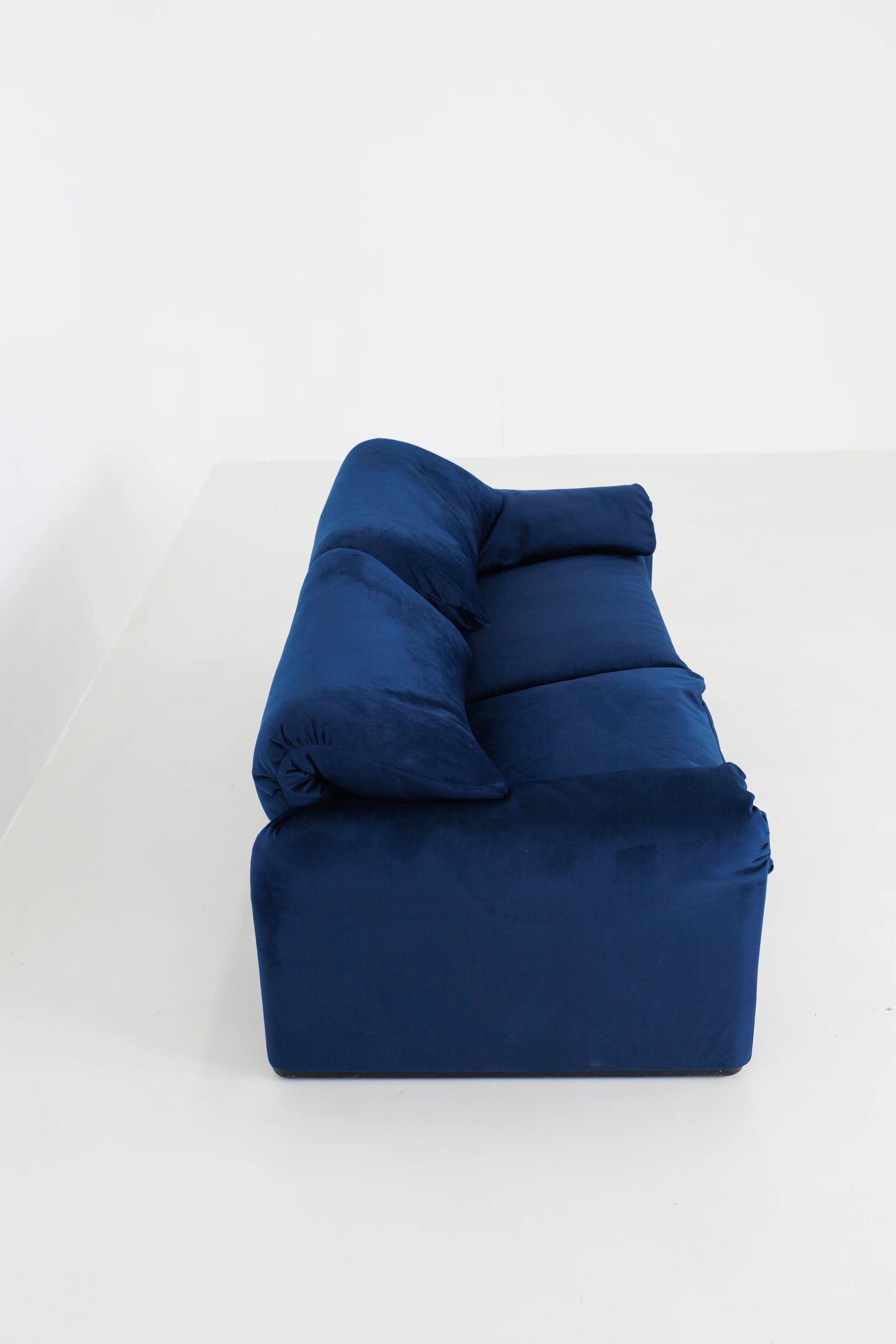 Vintage Maralunga sofa by Vico Magistretti for Cassina, Italy 70s