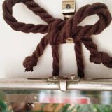 Miroir de barbier biseauté mural  17,5 cm x 11,5 cm