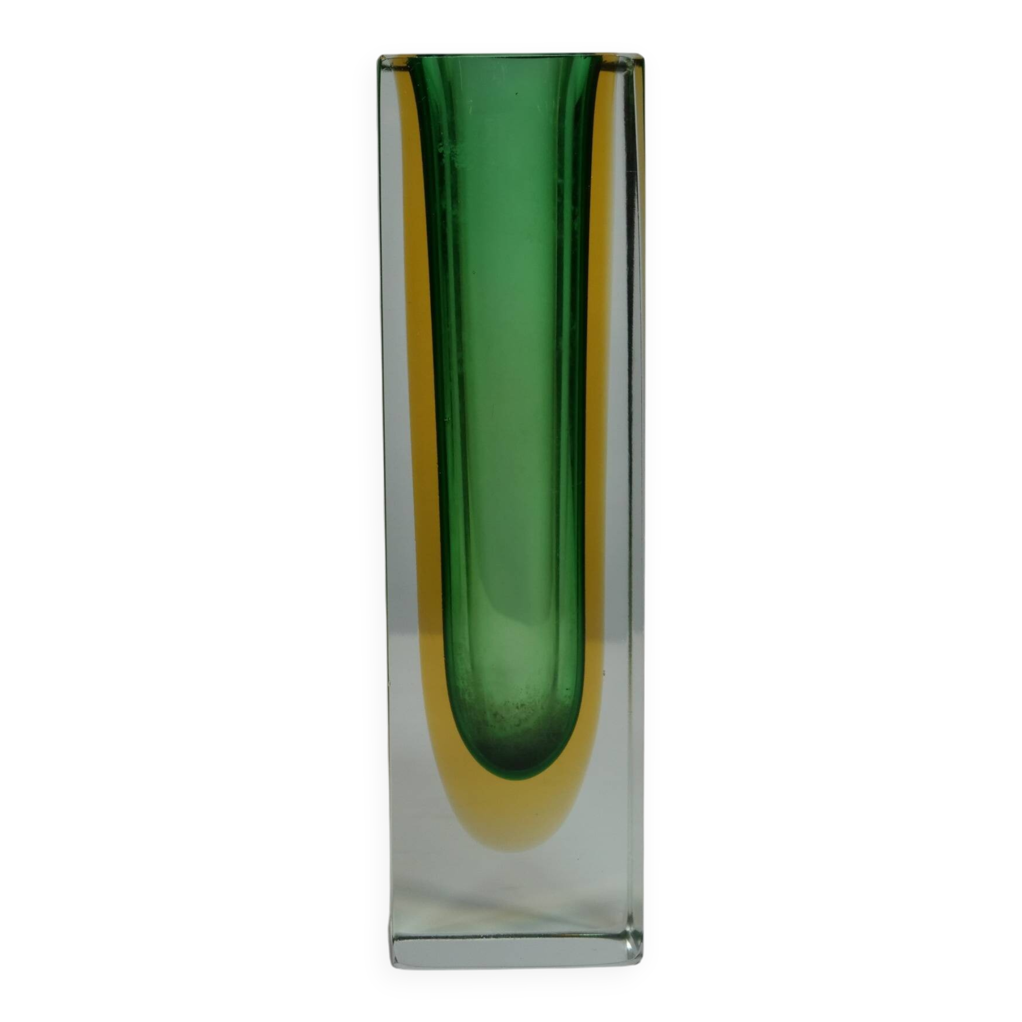 Murano Sommerso Glass Vase by Flavio Poli, 1970