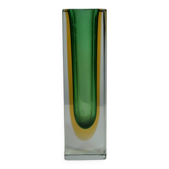 Murano Sommerso Glass Vase by Flavio Poli, 1970