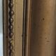 Antique wooden and plaster mirror 69x93cm