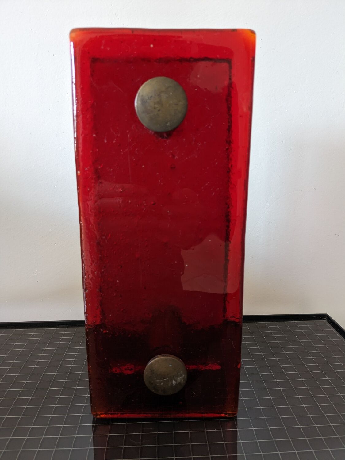 Murano glass door cuff 70s