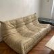 Canapé banquette 3 places Togo de Michel Ducaroy édition Ligne Roset vintage