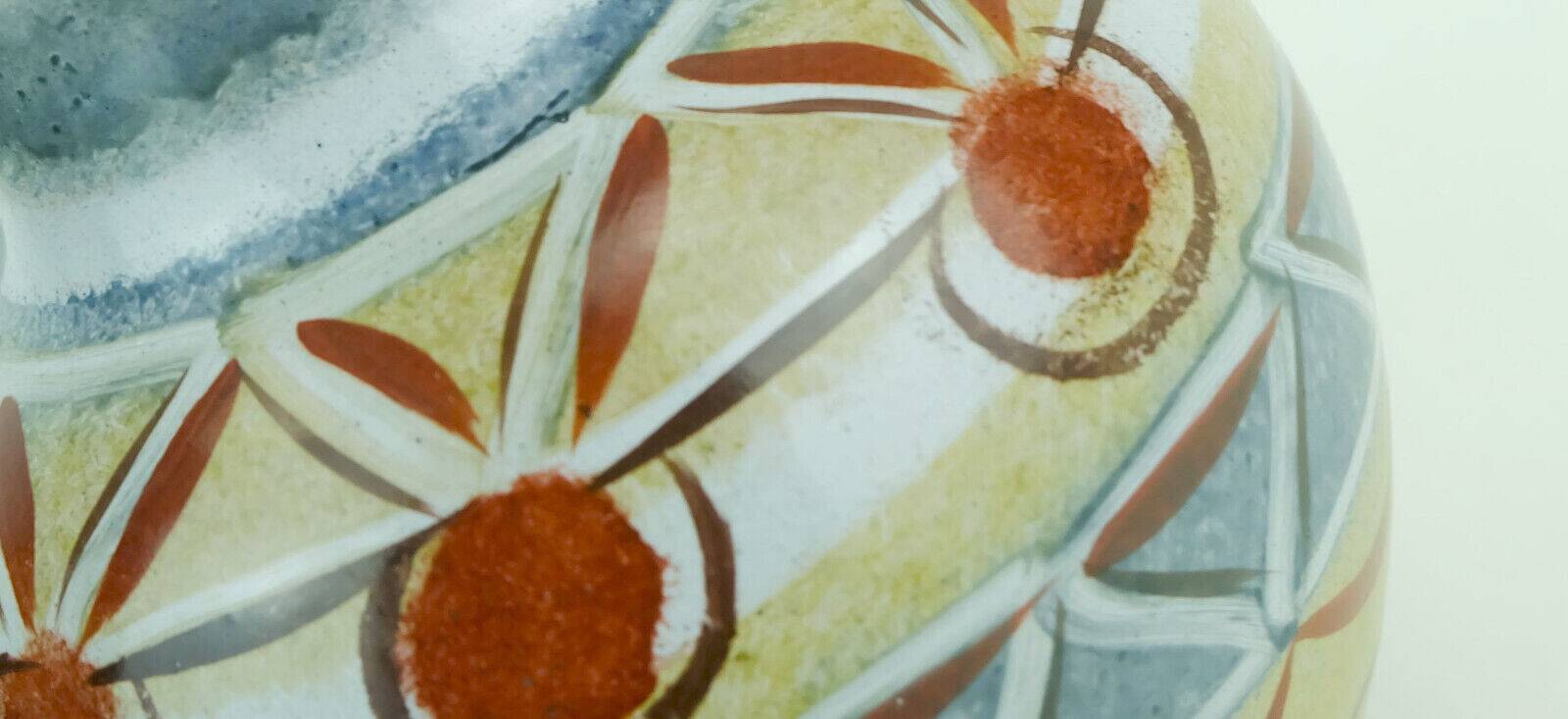 kroesselbach mid century VASE jug abstract pattern 1950s 60s