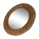 Rattan mirror dating back to the years 70 25cm