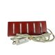 Anvia Almelo - Holland - J.J.M. Hoogervorst - wall lamp - red  -60's