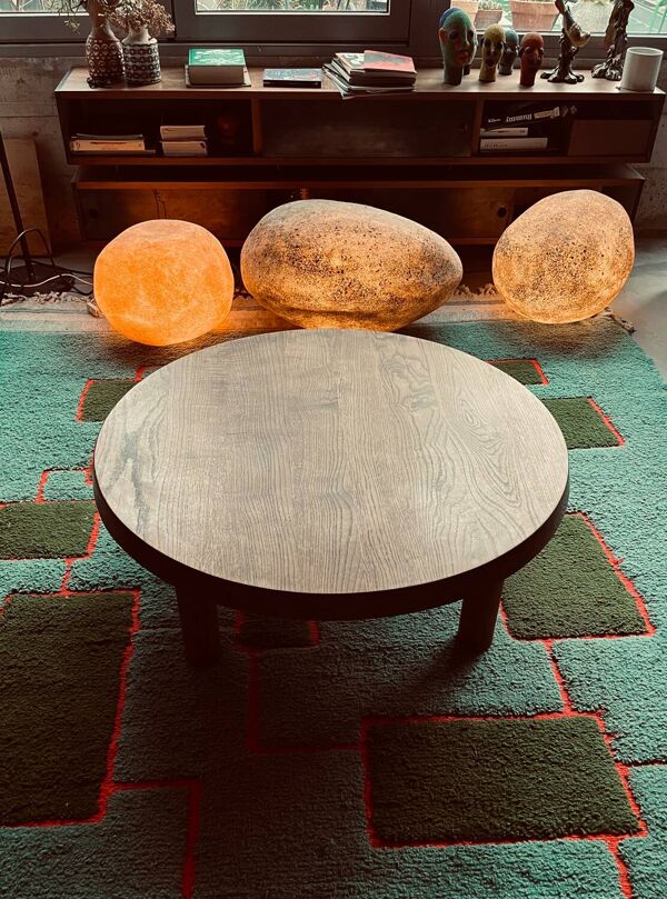 Pierre chapo 1973 table basse t02