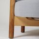 Fauteuil en bois Guillerme & Chambron