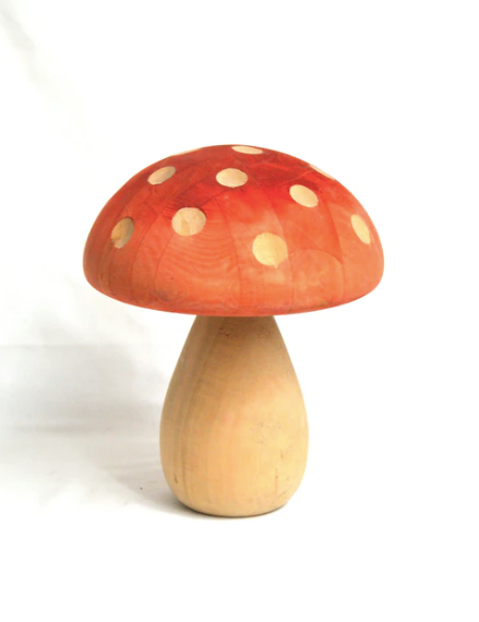 Wooden mushroom