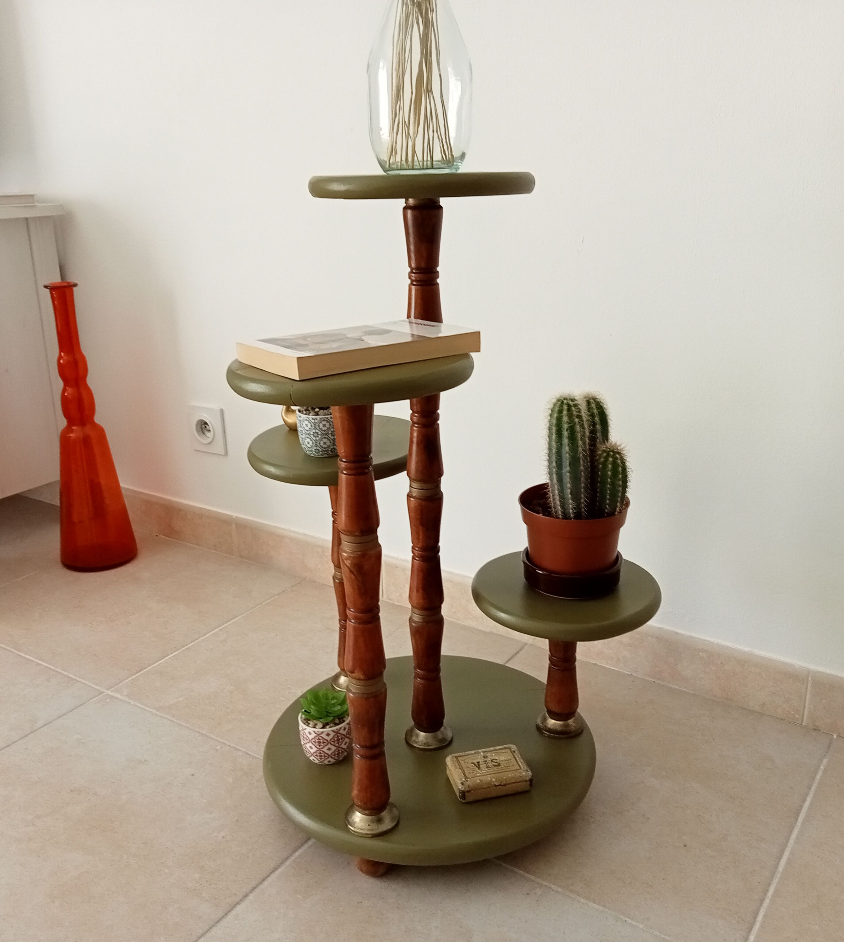 Vintage plant shelf 50/60s