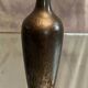 Iridescent ceramic soliflore vase early XXth GDV Bruère Girault Demay Vignolet