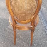 Lot de 6 chaises médaillons de style Louis XVI