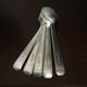 Lots of 5 art deco silverware from Hotel Lutetia