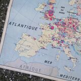 Old MDI map of Europe