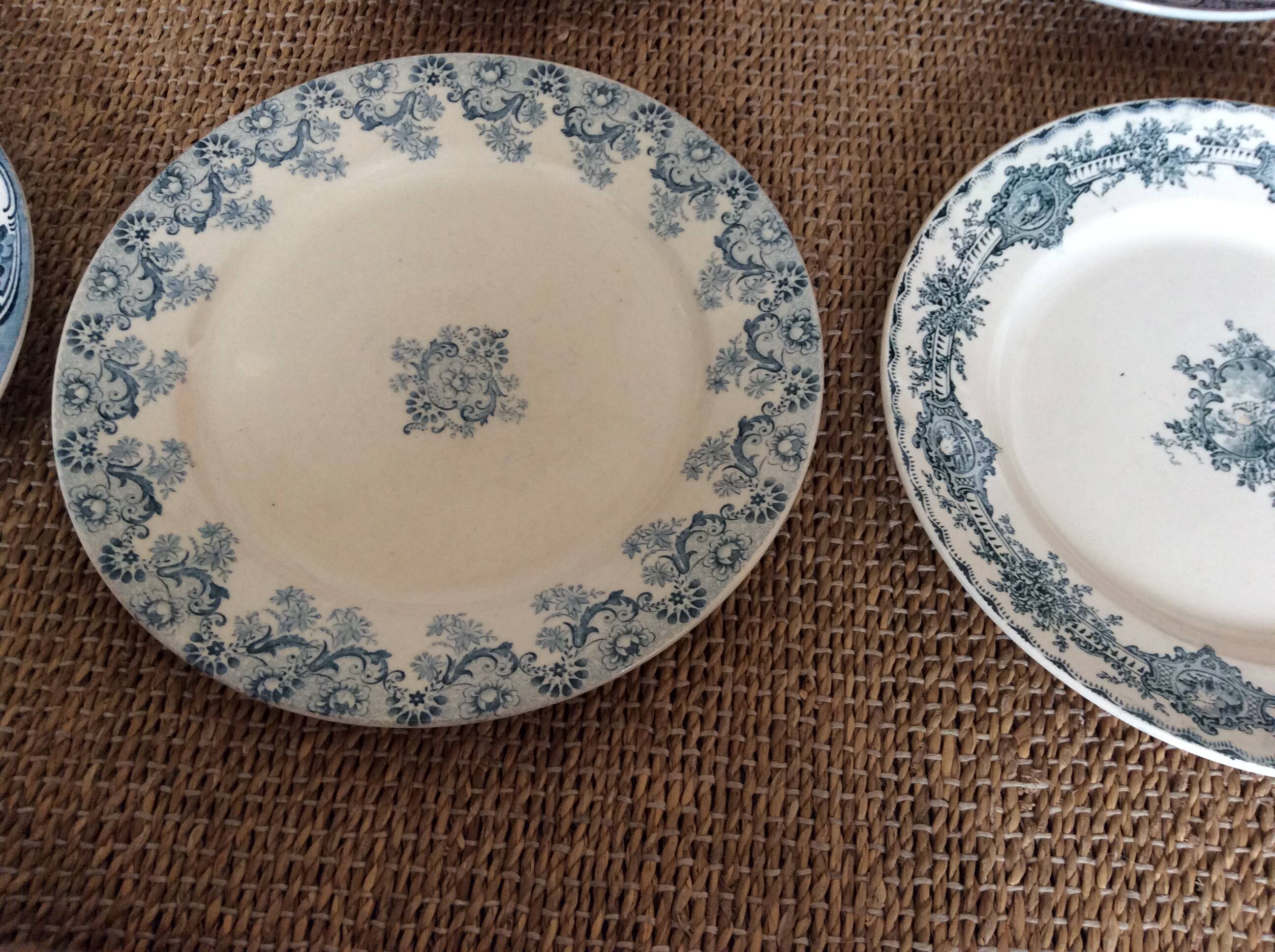 6 Terre de Fer flat plates