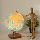 Vintage illuminated terrestrial globe / Taride / 1979