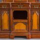 Buffet néo-baroque allemand en noyer et acajou, années 1890