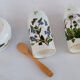 set salt pepper mustard, pot faience Portmairion made in England décor Botanic Garden