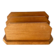 Wooden mail rack, sorter