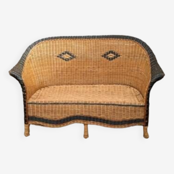 Wicker sofa