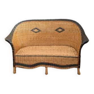 Wicker sofa