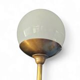 Large brass floor lamp 1970s height 220 cm