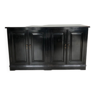 Black flemish sideboard