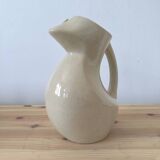 Vintage earthenware pitcher