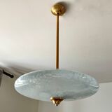 Blue Clichy glass pendant light