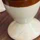 Stoneware egg cups